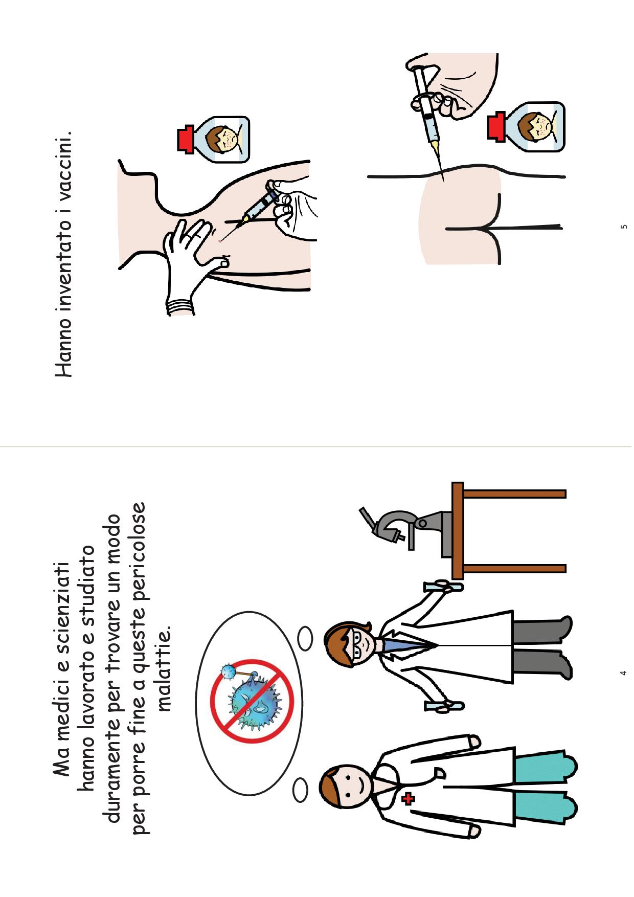 Mini book: storia sociale, il Vaccino